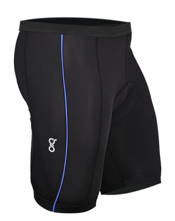 Gambitt Cruiser Men's Cycling Shorts -Black/Blue