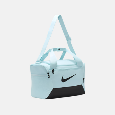 Nike Brasilia 9.5 Training Duffel Bag (25L) -Glacier Blue/Black/Black