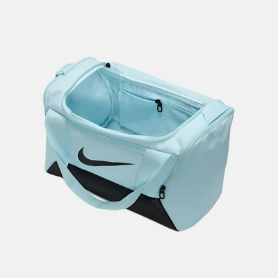 Nike Brasilia 9.5 Training Duffel Bag (25L) -Glacier Blue/Black/Black