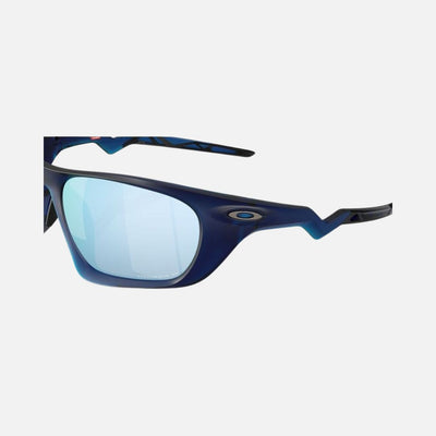 Oakley Lateralis Polarized Sunglasses - Matte Transparent Blue/Prizm Deep Water
