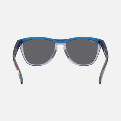 Oakley Frogskins Range Sunglasses Matte Transparent Blue/Prizm Black Lenses