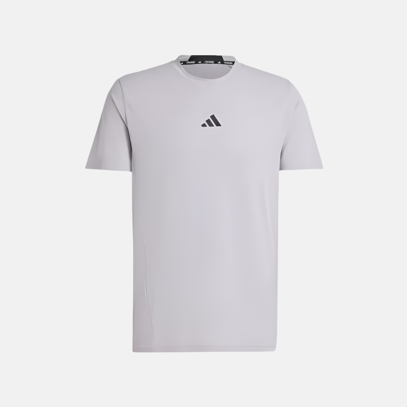 Adidas Designed Men's Training T-shirt -Glory Grey Mel