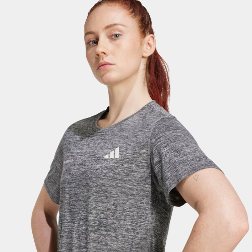 Adidas Own The Run Melange womens Tee-black