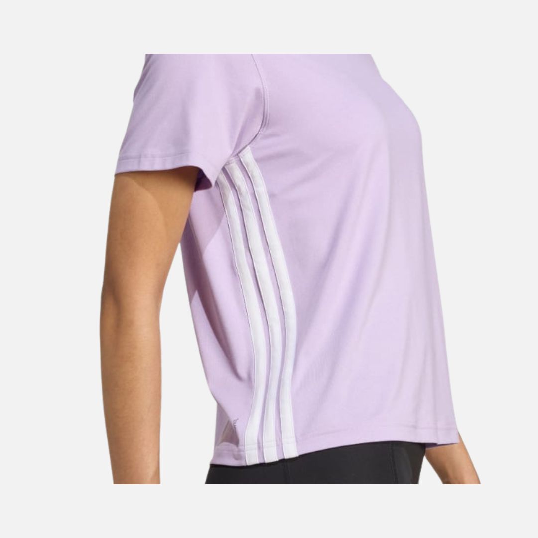 TRAIN ESSENTIALS 3-STRIPES WORKOUT TEE
