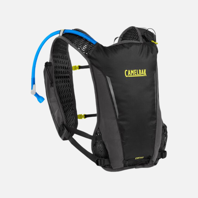 Camelbak Circuit Run Vest with Crux Reservoir 1.5L (32-46 in) -Black/Safety Yellow