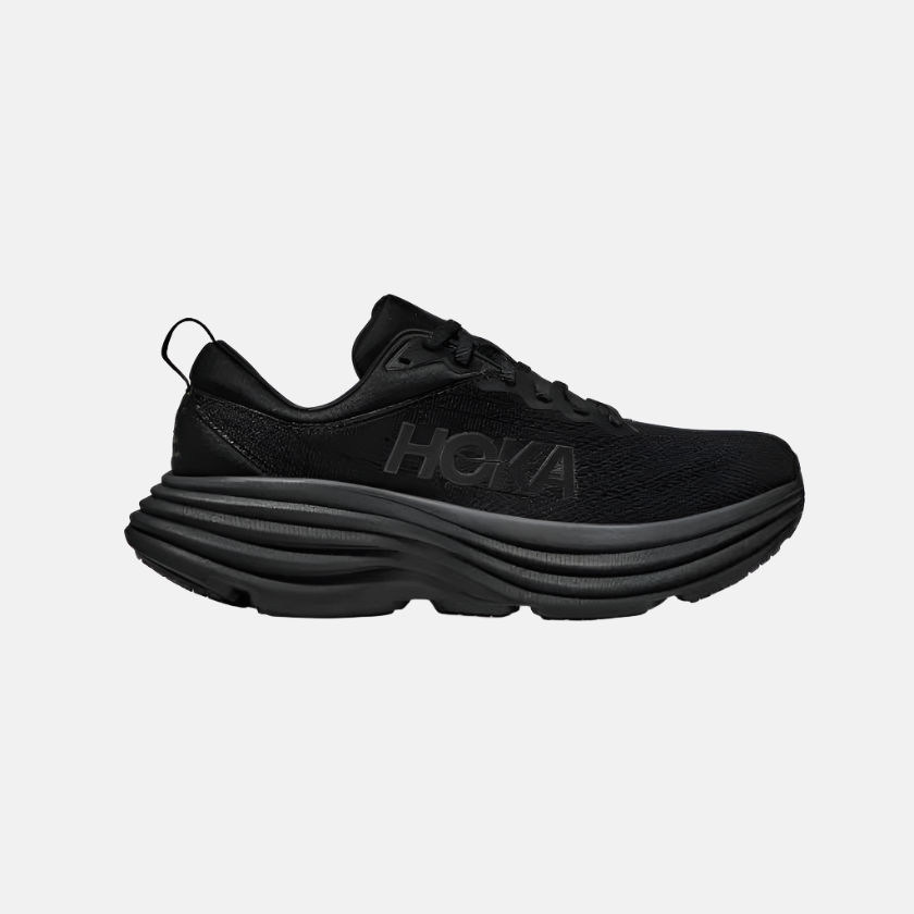 Hoka Bondi 8 Men's Running Shoes -Black