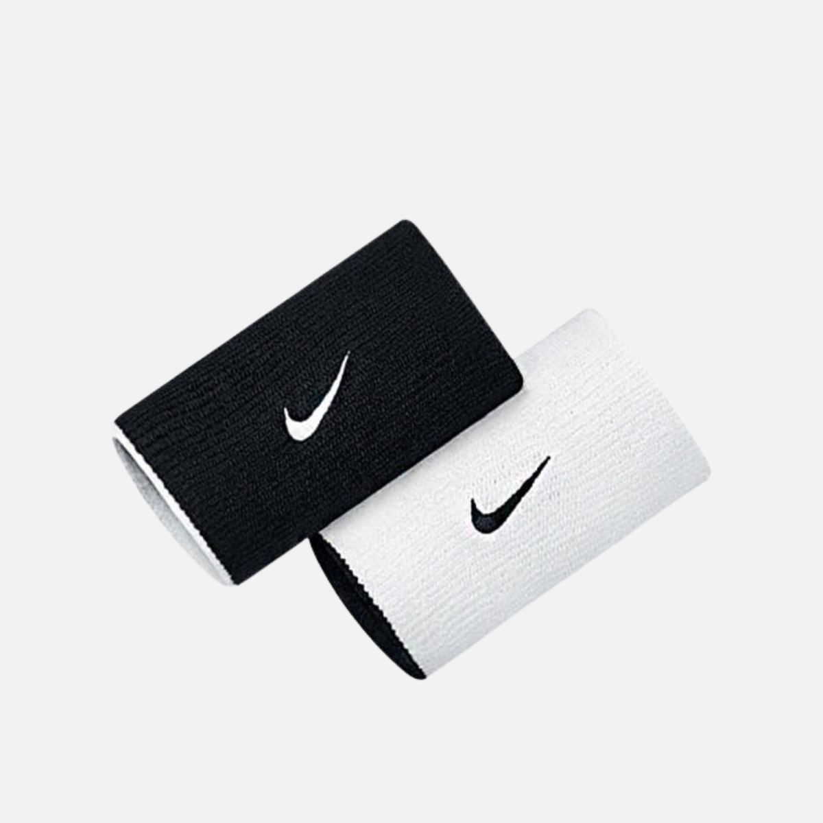Nike Dri-fit Home & Away Doublewide Double Face Wrist band -White/Black