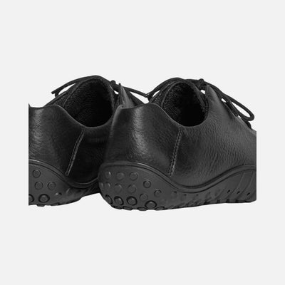 BAER URBN Leder Exekutive Barefoot shoes - Grained Black