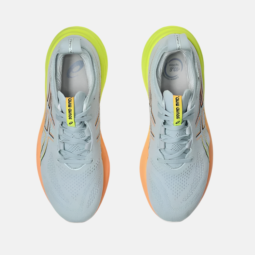 Asics Gel-Nimbus 26 Paris Men's Running Shoes Cool Grey/Safety