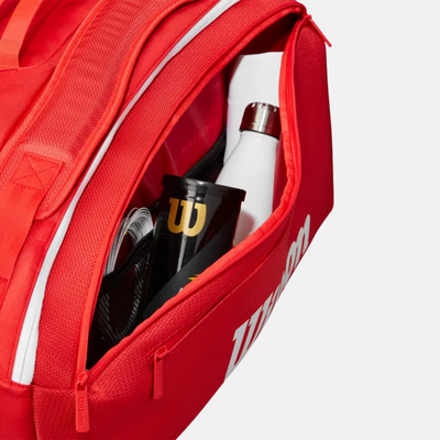 Wilson Super Tour 15 Pack Tennis Bag – Red