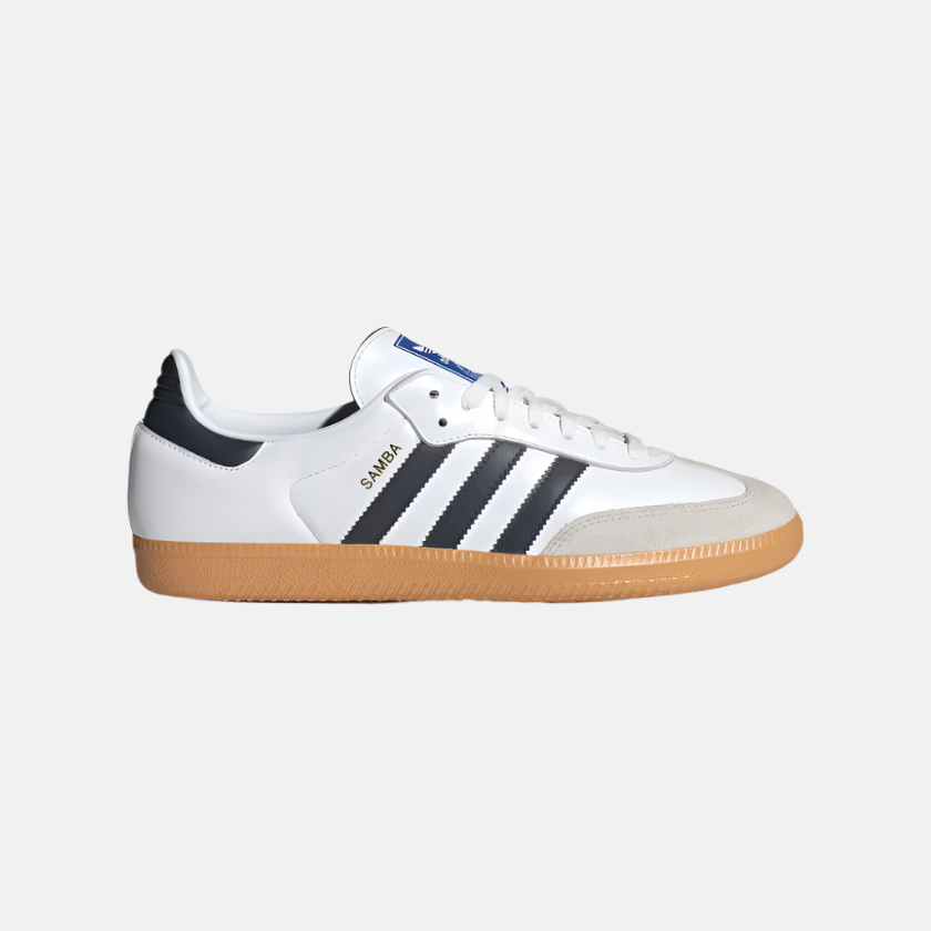 Adidas Samba Men's Lifestyle Shoes -Cloud White/Night Indigo/Gum