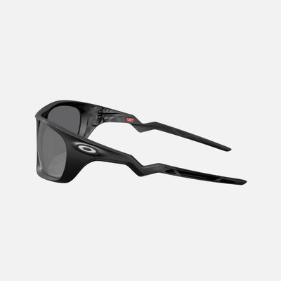 Oakley Lateralis Polarized Sunglasses - Matte Black/Prizm Black
