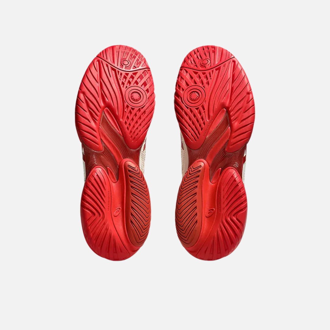 COURT FF 3 NOVAK tennis shoes - Cream/red