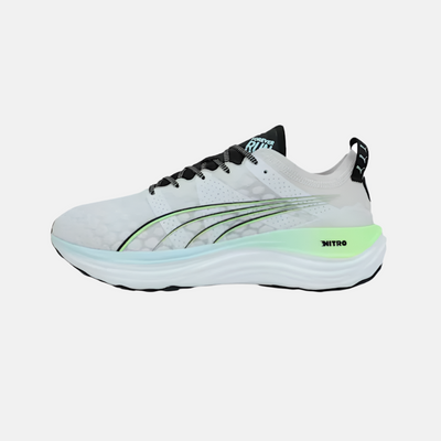 Puma ForeverRun NITRO™ Men's Running Shoes -Vapor Gray/Fizzy Apple/Nitro Blue