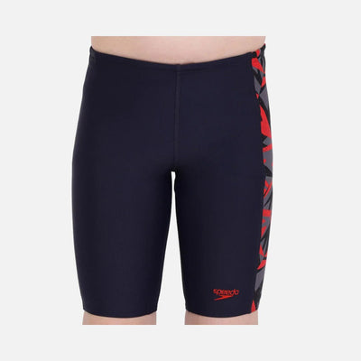 Speedo Boy's Endurance 10 Hyperboom Panel Print Jammer