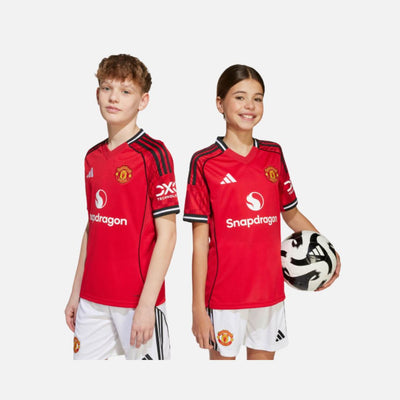 Adidas Manchester United 25/26 Home Jersey Kids Mufc Red