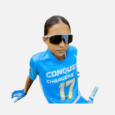 Oakley Youth Resistor Sunglasses Pearl White/Prizm Black Lenses