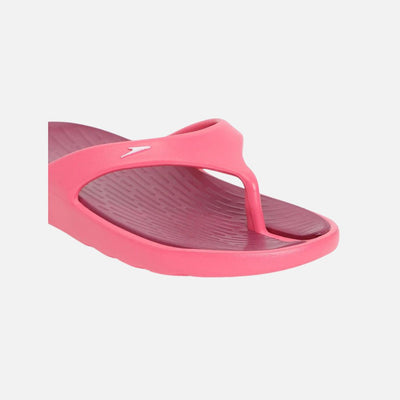 Speedo Women's Dual Colour Flip Flops - Deep Plum & Cinder Rose