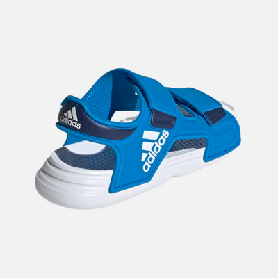 Adidas Altaswim Kids Unisex Sandals (4-7 YEAR) -Blue Rush/Cloud White/Dark Blue