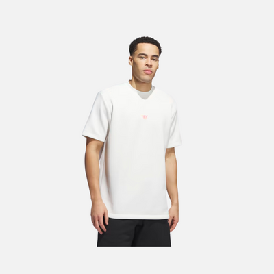 Adidas Trae Essential Men's Basketball T-shirt -Off White