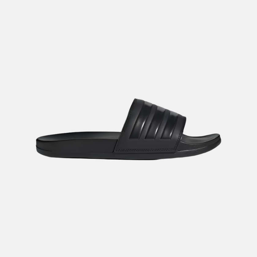 Adidas Adilette Comfort Unisex Slides -Core Black/Core Black