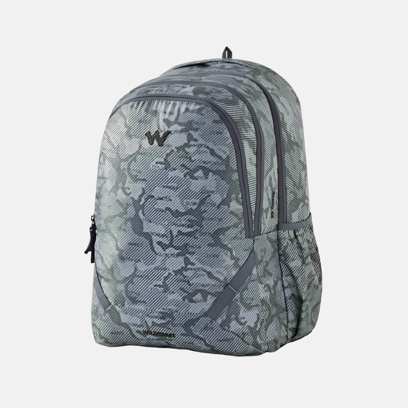 Wildcraft Backpack Bravo 45L Digi Camo Grey Mosaic Sapphire Gambol