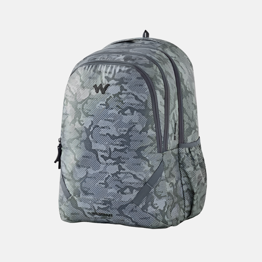 Wildcraft Backpack Bravo 45L -Digi_Camo Grey/Mosaic Sapphire