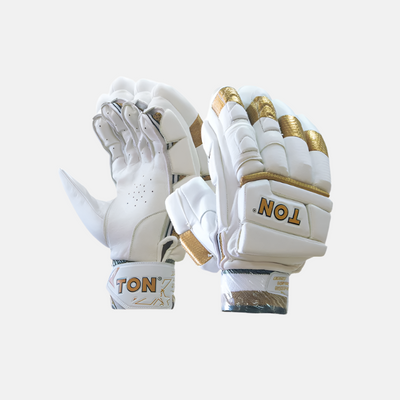 SS Ton Gold Edition Cricket Batting Gloves