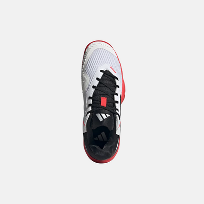 Adidas Kids’ Barricade Tennis Shoes Unisex - Cloud White/ Core Black/ Lucid Red