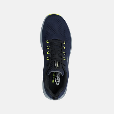 Skechers Vapor Form Men's Walking Shoes -Navy/Lime