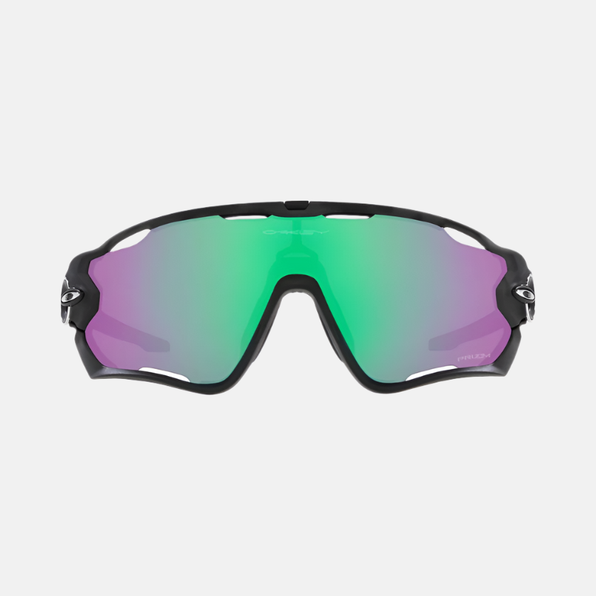 Oakley Jawbreaker Sunglasses Matte Black Camo/Prizm Road Jade Lenses