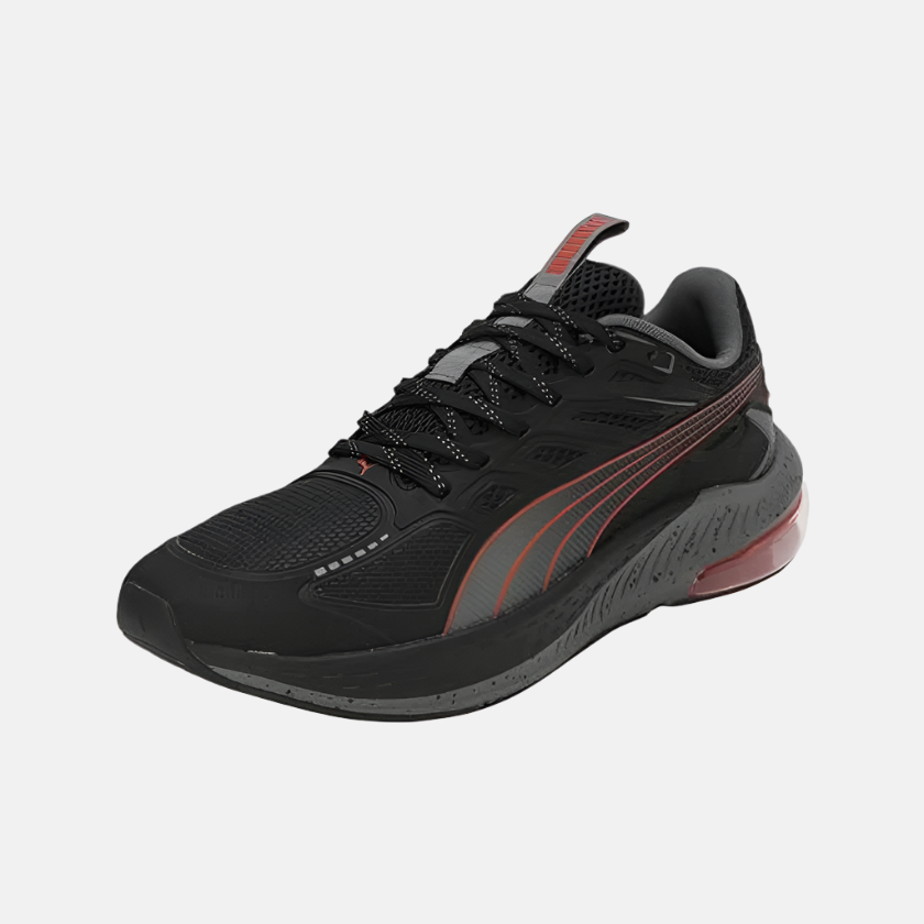 Puma X-Cell Lightspeed Men's Running Shoes -Black-Redmazing