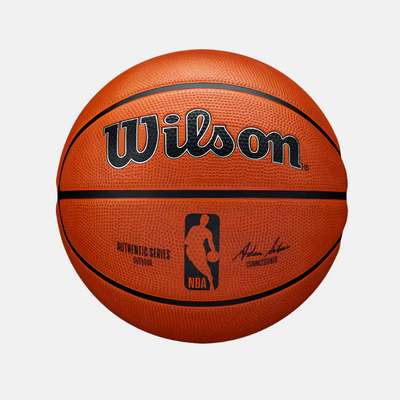 Wilosn NBA Authentic Series Outdoor Basketball Size 7 -Brown