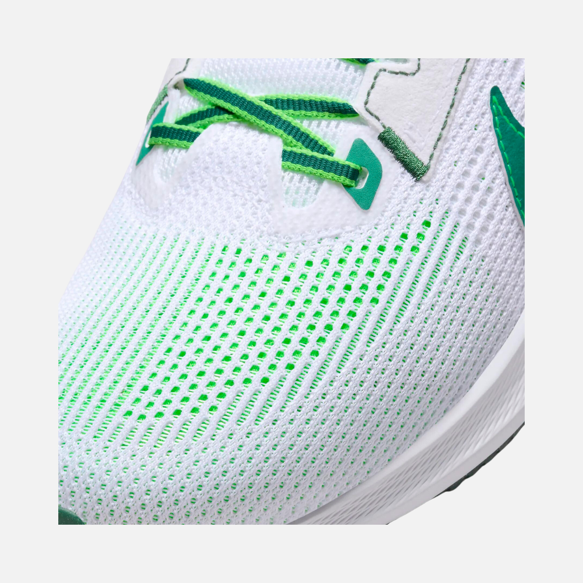 Nike Pegasus 40 Premium Men's Road Running Shoes -White/Fir/Green Strike/Malachite