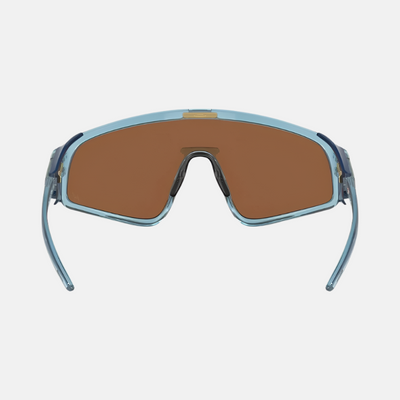 Oakley Latch Panel Prizm Tungsten Lenses Sports Sunglasses -Transparent Stonewash