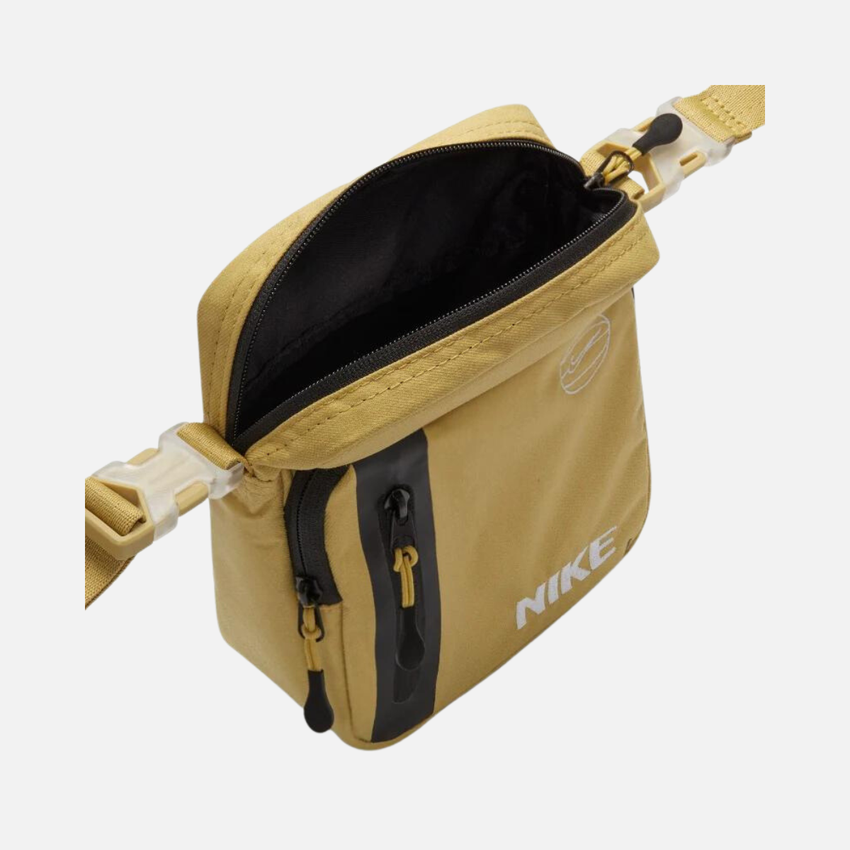 Nike Elemental PRM Basketball Crossbody Bag (4L)  -Buff Gold/Black/White