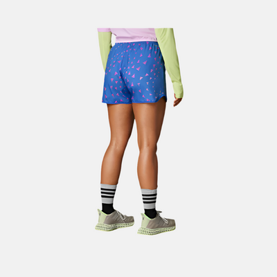 Adidas Run It Aeroready Women's Running Shorts -Semi Lucid Blue