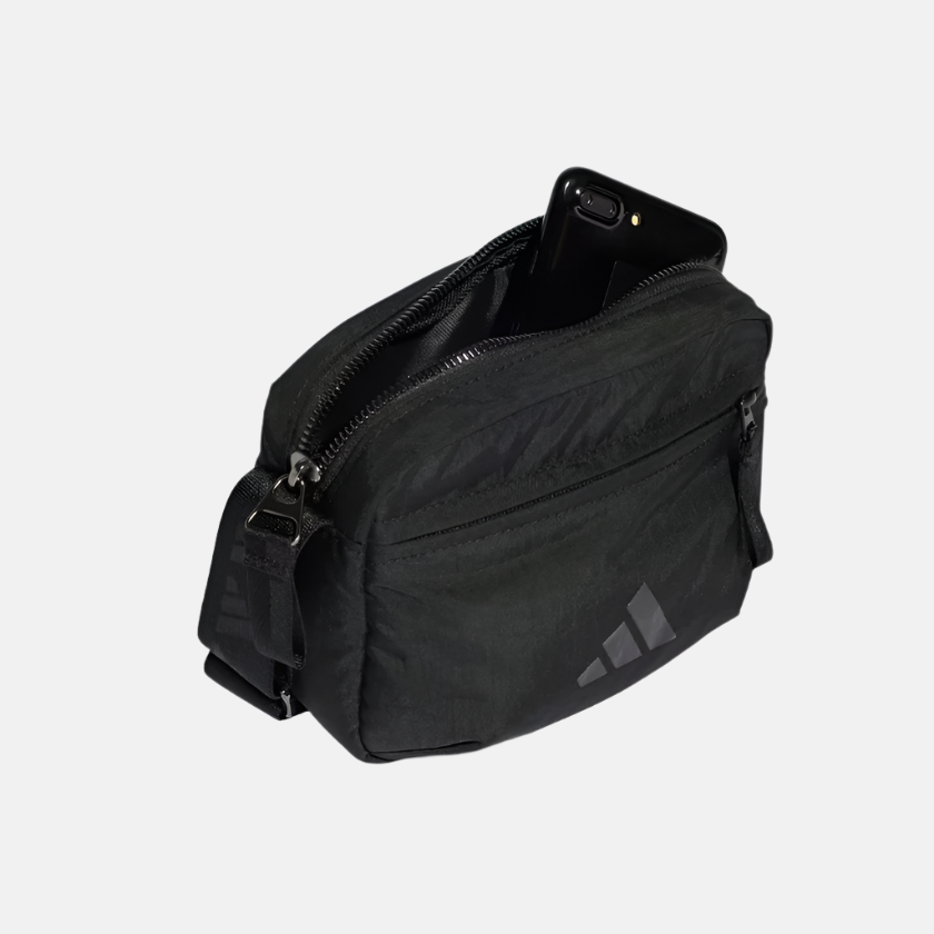 Adidas 3 Bar Logo Festival Training Bag -Black