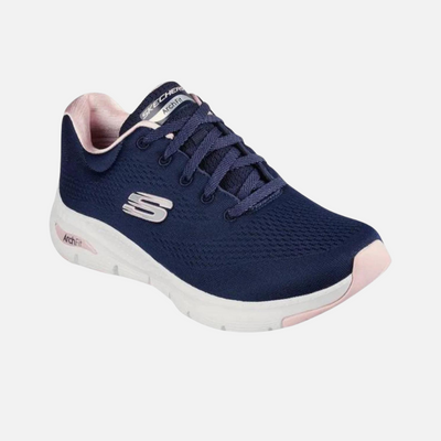 Skechers Arch Fit-Big Appeal Women's Lifestyle Shoes - Navy Blue/Pink