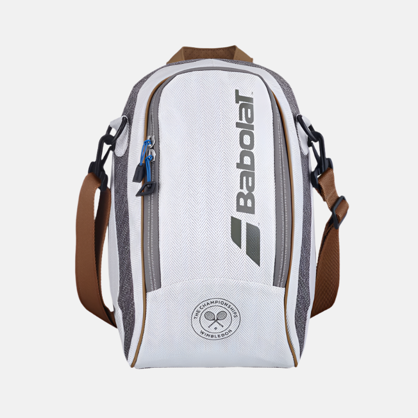 Babolat Cooler Bag Wimbledon Backpack -White/Grey/Green