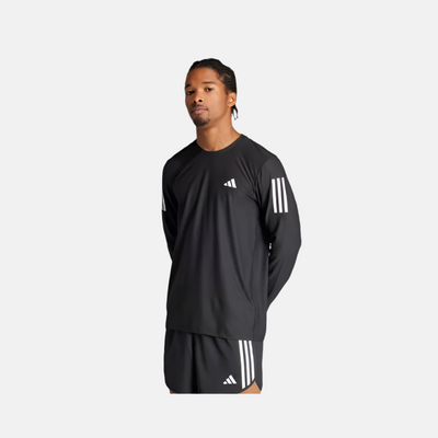 Adidas Own The Run Long Sleeve Men's Running T-shirt -Black