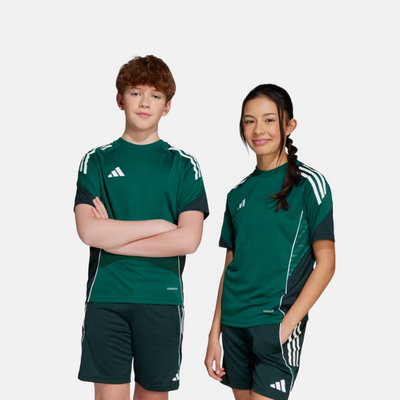 Adidas Tiro 25 Competition Training Jersey Kids - Team Dark Green / Shadow Green