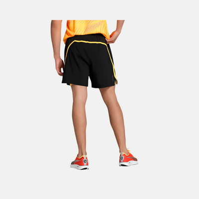 Puma RUN Fav Velocity 2-in-1 Men's Running Shorts -Black/Sunset Glow