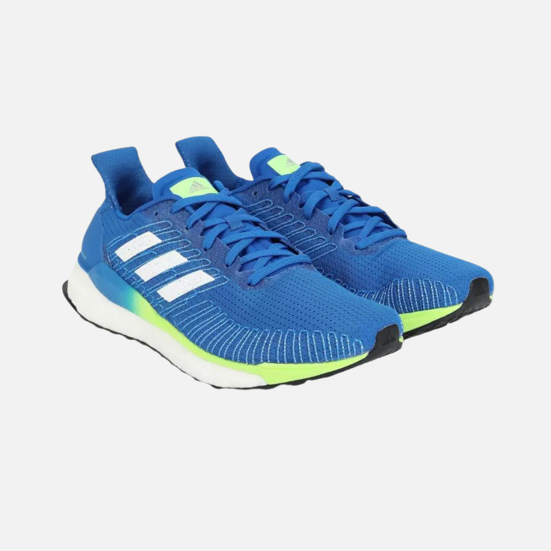 Adidas Men Solar Boost 19 Men s Running Shoes Glory Blue White Green Gambol