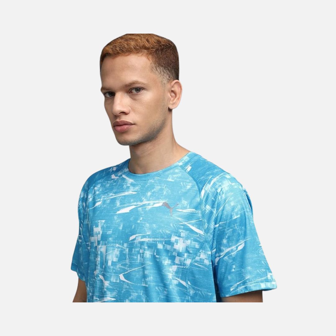 PUMA M RUN VELOCITY AOP TEE