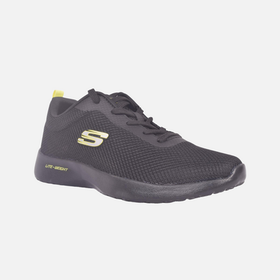 Skechers Dynamight Men's Sports Sneakers -Black/Lime