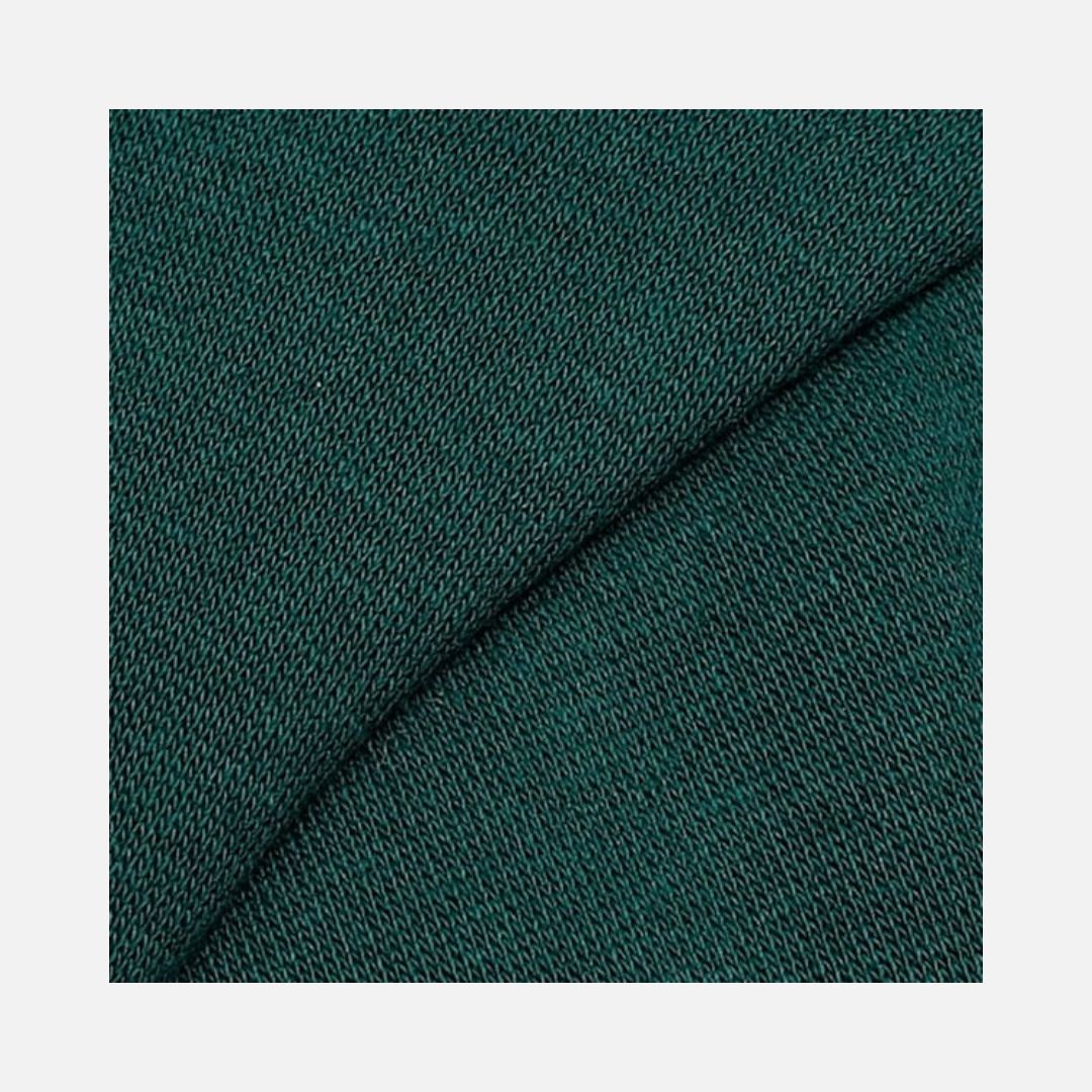 Puma Essentials Elevated Men's Logo Crew Sweatshirt-Green Terrain