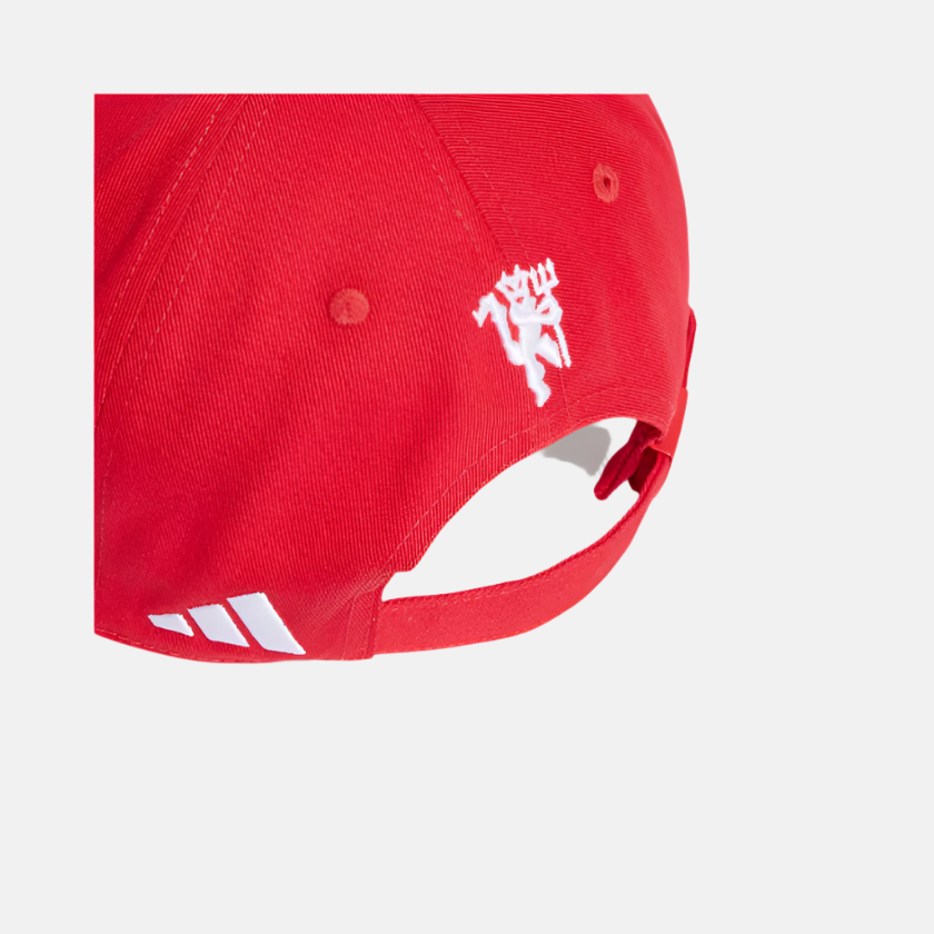 Adidas Manchester United Home Baseball Cap -Mufc Red/White