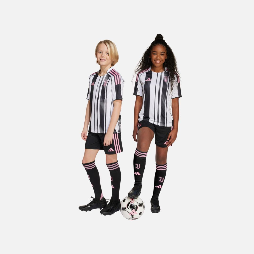 Adidas Juventus 25/26 Home Shorts Kids BLACK