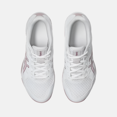 Asics GEL-ROCKET 11 Women's Badminton Shoes -White/Watershed Rose